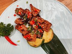 辣烤西班牙黑猪五花肉-隐泉之语日式料理(王府中环店)
