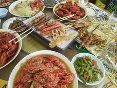-東豫狼鲜货烧烤. 碳火烤鱼. 小龙虾(上海首店)