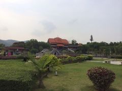 傣家长廊远景建筑-大屏嶂森林公园
