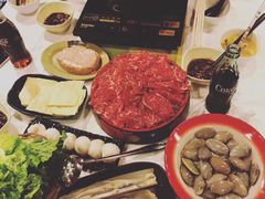 -鲜入围煮花胶鸡海鲜火锅