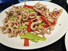 椒盐鱿鱼须-来顺成饭庄