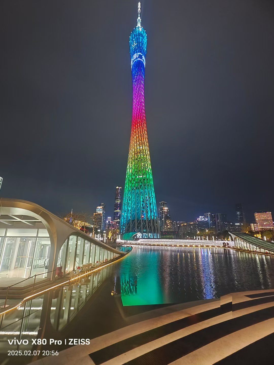 0元玩转这座城广州塔海心沙的夜景非常不