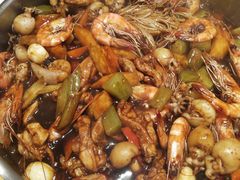 焖鲜虾组合锅-黄记煌三汁焖锅(欢乐海岸店)