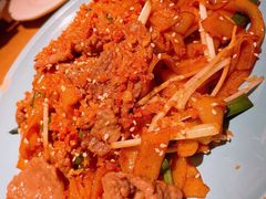 金蒜干炒牛肉河粉-避风塘·老港味餐厅(虹口龙之梦店)