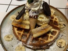 香蕉熔熔华夫饼-MIKAKU(万达广场上海宝山店)