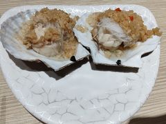 蒜蓉粉丝夏夷贝-小船渔村•大连菜•大连焖鱼(黄河路店)