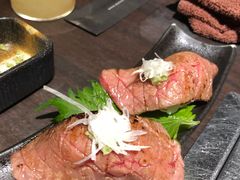 牛肉寿司-松阪牛焼肉M(法善寺横丁店)