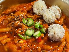 辣烤鸡爪-富乐满韩国正宗炸鸡韩国料理(虹泉路店)