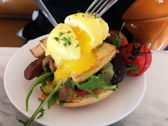 班尼迪克藜麦豆腐野蘑菇-The Rug Cafe(王府中环店)