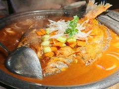 -探鱼·鲜青椒爽麻烤鱼(天一广场店)