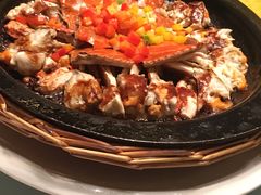 铁板梭子蟹-南苑环球酒店云顶高级中餐厅(鄞县大道店)