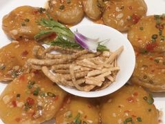 泰汁鱼香茄饼-鸡毛店·川菜(双楠店)