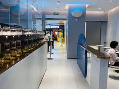 自助取餐区-喜茶(北京华贸购物中心店)