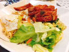 叉烧煎蛋捞丁-兰芳园(上环店)