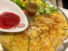 香焗芝士培根土豆丝饼-七八冷面·延边朝鲜族美食(世纪汇店)
