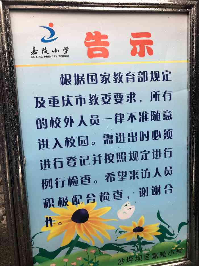 重庆市嘉陵小学简介图片