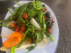 炝炒豌豆苗-小唐小四川水煮鱼(北三路店)