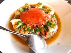黑猪肉梅菜蒸膏蟹-三利音·东方司宴(外滩店)