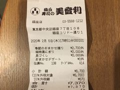 -梅丘·寿司の美登利(银座店)