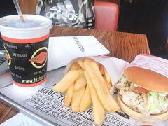 香烤鸡汉堡-FATBURGER 特富客汉堡(外交公寓店)