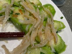 银鱼蒸丝瓜-白云宾馆·白云宴餐厅