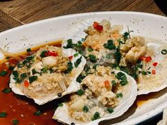 蒸扇贝-老头儿油爆虾(胜利河美食街店)