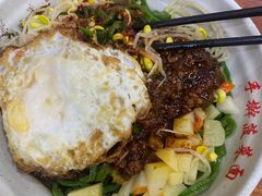 油泼面-手擀菠菜面(西康路店)