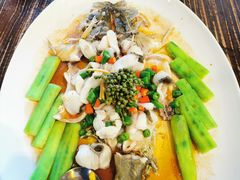鲜花椒蒸桂花鲈-猪肉婆私房菜(容桂总店)