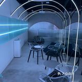 天津·酒咖｜超现代的酒吧咖啡店赛博朋克风格