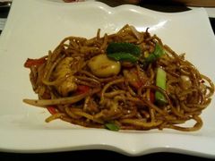 香辣海鲜炒意粉-绿茵阁(体育西分店)