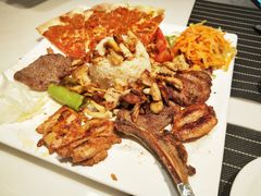 两个人烤肉-伊斯坦布尔土耳其清真咖啡餐厅