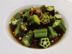 凉拌秋葵-桃花印巷江南小馆(朝阳路店)