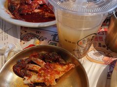 -草家酱蟹炭火烤肉店(珲春南路一店)