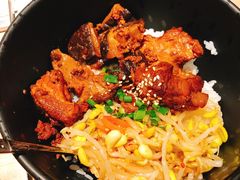 酱香猪软骨香菇拌饭-新石器烤肉(中房金谊广场店)