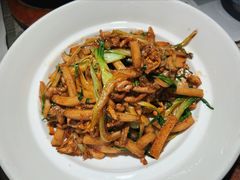 青菜肉丝炒宁波手打年糕-桂满陇·锦绣江南(益田广场店)