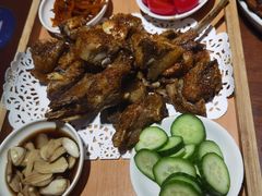 -老兰家传统烧烤炒菜泡馍(小南门店)