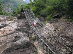 -天门沟九州驿站树上汤泉