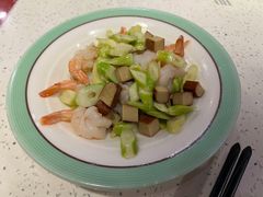 野山笋凤尾虾-巧克力渔家.小船海鲜胶东菜(万平口店)