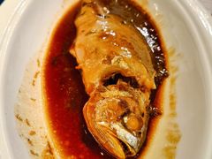 雪菜红烧黄鱼-北京励骏酒店-碧翠法国餐厅