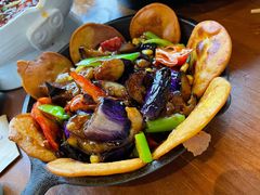 烧茄子玉米饼-锦小馆(安贞店)