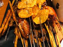烧烤土豆片片-夜小红炒虾尾(建文店)