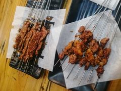-长青菠菜面·烧烤