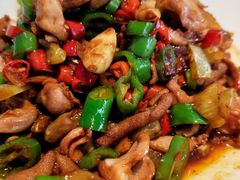 酸辣炒鸡杂-花椒笑成都小馆(百脑汇店)