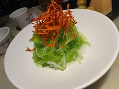 虫草花玉笋丝-吴越荣记苏州菜·松鼠桂鱼 100% 活鱼现做(月光码头店)
