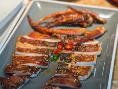大连经典烤鱿鱼-喝丢一只鞋海鲜烧烤·海肠捞饭(东关街店)