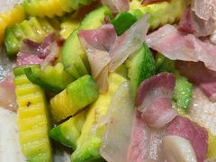 腊肉炒姜柄瓜-金孔雀德宏傣味餐馆(魏公村店)