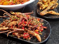 油炸鸭舌-周姑娘不等味·牛羊肉火锅·螃蟹罗氏虾·烤鱼烤串(高邮店)