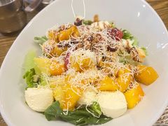 芒果丽高达奶酪沙拉-机器人火炉披萨