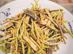 野芦蒿炒臭干-广迎居老正兴菜馆