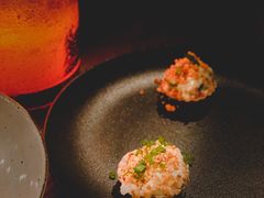 火腿小塔塔配黑蒜+猪油渣-BOR Eatery(安福路店)